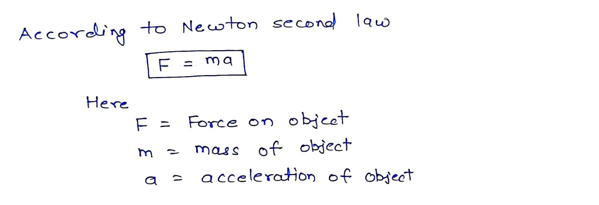 Physics homework question answer, step 1, image 1